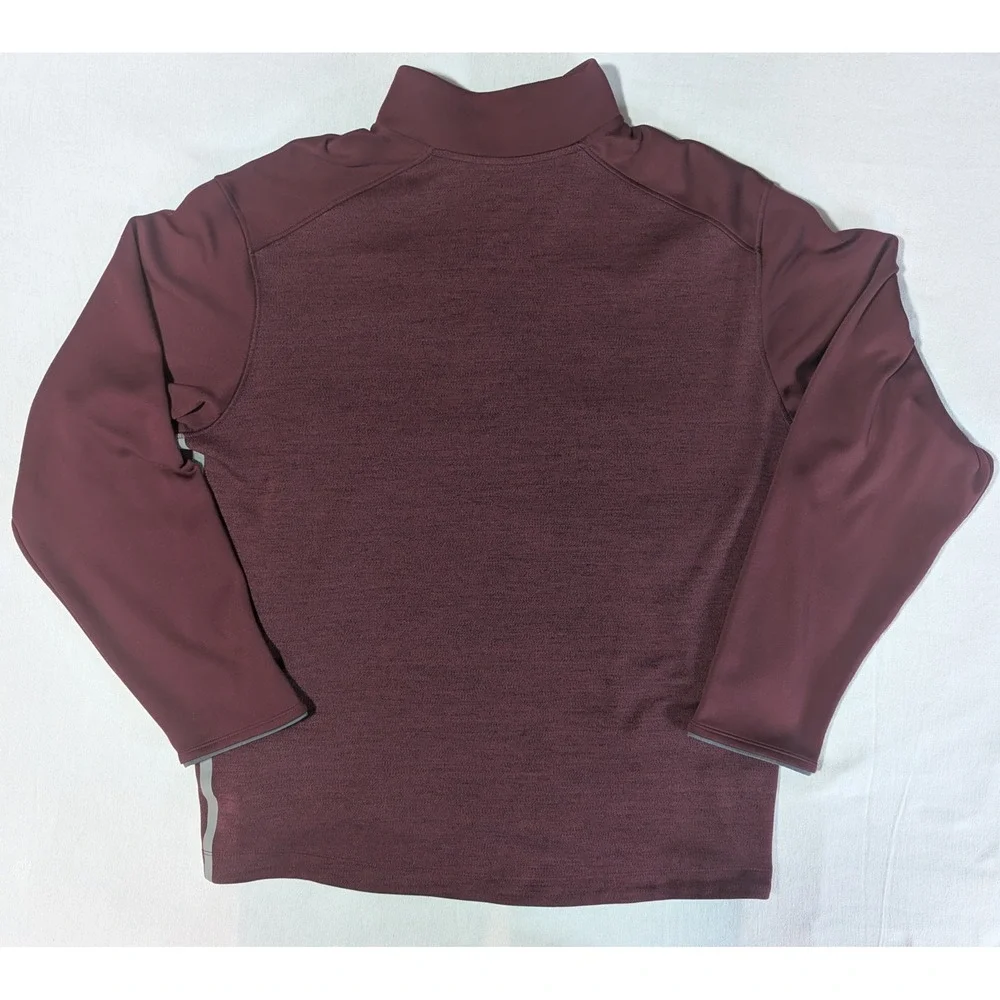 Nike Minnesota Golden Gophers Dri-FIT 14 Zip Pullover Mens XL Maroon Gold